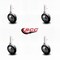 Service Caster 2.25 Inch Bright Chrome Soft Tread Ball Caster - 3/8 Inch Threaded Stem, 4PK SCC-TS01S214-DCR-BC-3816112-4 - alternate 3